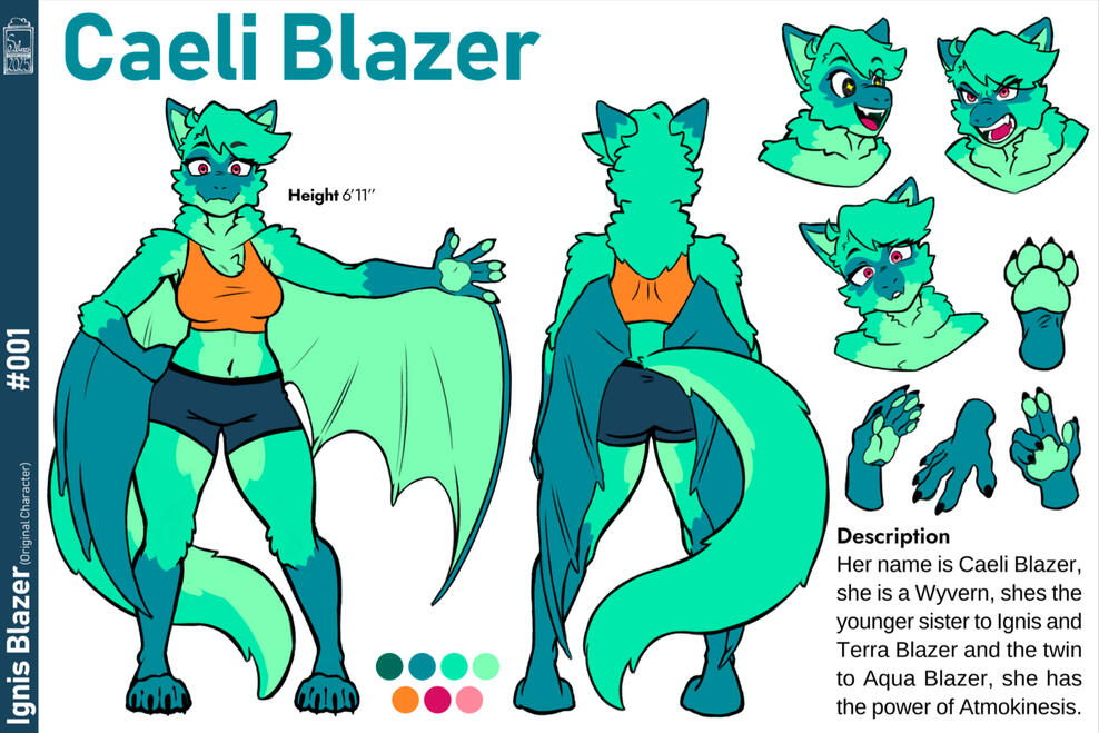 Caeli | Reference Sheet